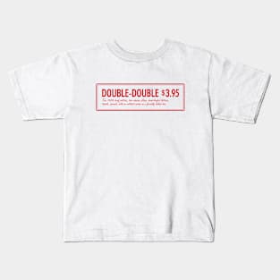 In-N-Out Double Double Animal Style Burger Kids T-Shirt